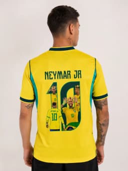 Camisa Brasil I 2026 — Torcedor Neymar Jr nº 10 — foto 1