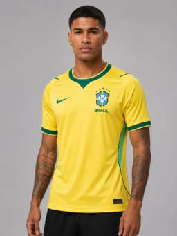 Camisa Brasil I 2026 — Oficial Torcedor (Amarela) — foto 1