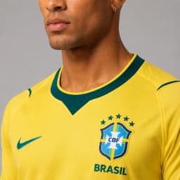 Camisa Brasil I 2026 — Oficial Torcedor (Amarela) — foto 3