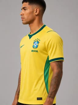 Camisa Brasil I 2026 — Oficial Torcedor (Amarela) — foto 4